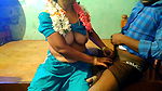Tamil Jasmine Flower Aunty Pressing Big Boobs