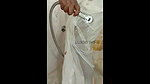 Saree Wet in Shower Video Call to Ex-lover