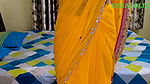 Yellow Saree Blouse Petticoat