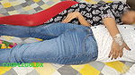 Reshma’s Husband Came From Office and Was Resting, Warming Herself by Caressing Her Feet