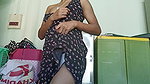 Horny cute girl with smooth body and seducing with smooth masturbating