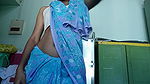 College girl in saree very hot