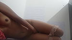 Close-up masturbation in panties