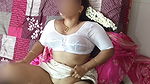 Cheating desi bhabhi in wet white blouse tits bouncing quick fuck