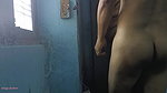 Telugu Wife Hard-core Doggy Style Fucking with Husband in Bathroom