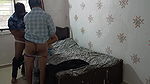 Desi House Keeper Gangbang Threesome Doggy Style Hard-core Fucking with House Owner and Stepbrother