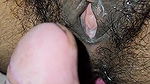 Indian Bhabhi Hairy Wet Pussy Cream Coming Out While Slowly Fucking