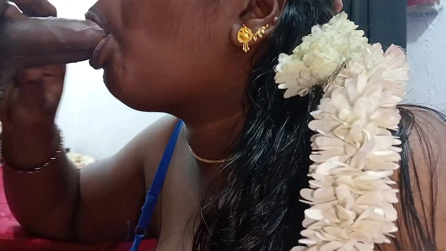 Tamil wife gives milky boobs for her devar then hard deepthroat mouth fucking cum in mouth