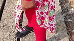 nomita bhabhi Peeing outdoors