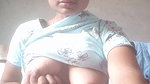 Cute Gf Pressing Boobs