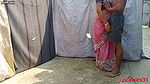 Pink Saree Beautiful Bengali Bhabi Sex In A Holi