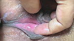 Fingering Tight Pink Pussy of My Stepsister White Cream Came Out of Her Pussy When I Touched Her Asshole