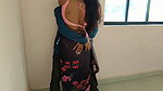 Hot Sexy India Sarika Aunty Wall Standing Romance Blow Job and Very Hard Doggy Anal Style Sex with Her Husband