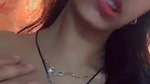 Desi cutie showing boobs and pressing them