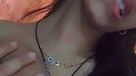 Desi cutie showing boobs and pressing them