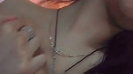 Desi cutie showing boobs and pressing them
