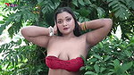 Bong Model New Naari photo shoot in outdoor with shaggy boobs