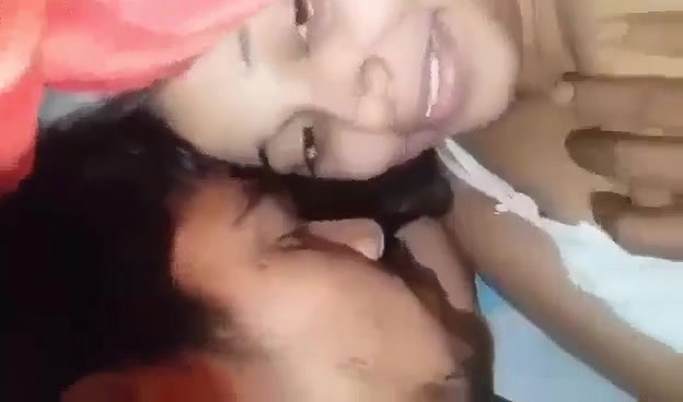 Desi married romantic couple having fun