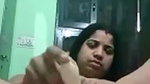 Desi chubby bhabhi masturbating with rabbish