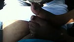 Indian foot fetish- Sexy feet  soles toes rubbing my cock