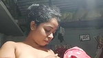 Desi village bhabhi removing suit