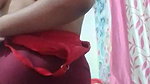 Sexy bhabhi striping sari and showing