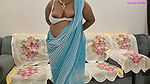 Indian bhabhi wearing saree and showing Kavya Bhabhitural boobs