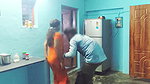 Tamil girl cheating in home to standing sex with her lover