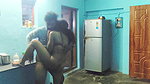 Tamil girl cheating in home to standing sex with her lover
