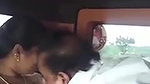 Desi Aunty Boobs Sucked By Uncle in the Car