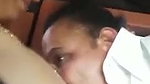 Desi Aunty Boobs Sucked By Uncle in the Car