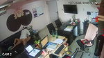 Boss fucking to secretary in office, recorded in cctv cameras