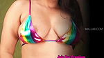 Anjali Gaud multi Colour Bikini Strip