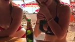 Hotties Flashing in beach bar