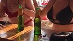 Hotties Flashing in beach bar