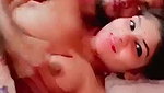 Beautiful gf enjoying with lover
