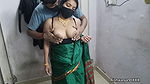 Indian Hot Desi Bhabhi Aishwarya Wearing Sexy Silk Saree. Her Husband Lift Her Saree And Fuck Her Tight Pussy With His Big Dick