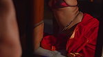 SLUTTY INSTA THOT NIDHI FAPWORTHY SIZZLING IN RED BRA SAREE CAPTIVATING