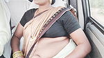 India Cal Gil Car Sex with the client Telugu Dirty conversations.