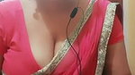 Desi soooo hooot married Aunty in Red saree wat a Figure