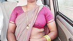 Indian sex in a maid car with the owner of the house