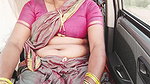 Indian sex in a maid car with the owner of the house