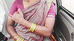 Indian sex in a maid car with the owner of the house