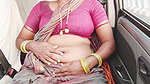 Indian sex in a maid car with the owner of the house