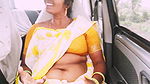 Sexy house maid car sex with the owner of the house of Telugu Dirty Talks.