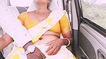 Sexy house maid car sex with the owner of the house of Telugu Dirty Talks.