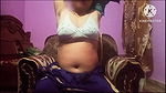 Indian desi bhabhi wear blue lehanga and masturbation pussy and boobs