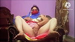 Indian desi bhabhi wear blue lehanga and masturbation pussy and boobs