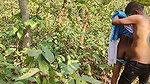 Desi Indian School Girl Ki Jungle Main Mangal