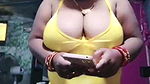 Desi Yellow Bikini Bengali Bhabhi Bigboobs Bouncing Puffy Nipples Massage With Dirty Talks About Fucking